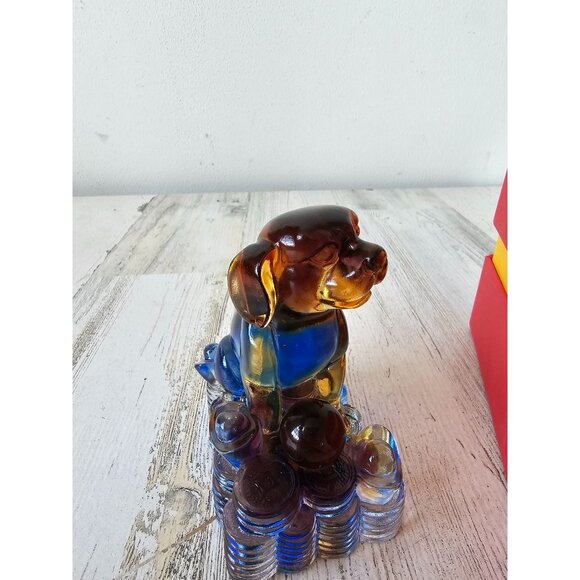 Kalifano Crystal‎ dog puppy loyalty protection figurine statue decor unique new - Picture 5 of 8